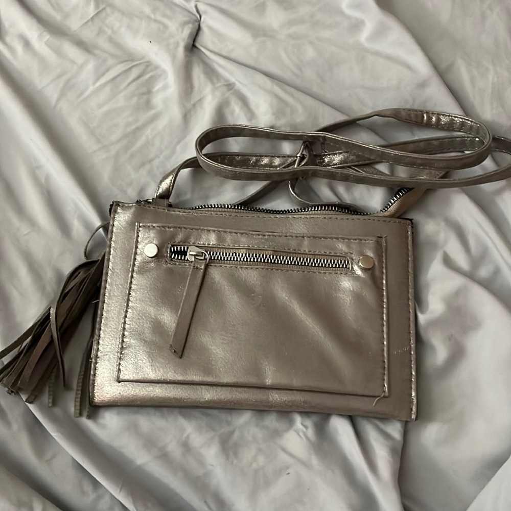 Silver purse